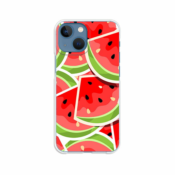 乐天商城 - iPhone13 mini ケース/カバー 【スイカスイカ クリアケース素材】APPLE iphone13miniケース iPhone13miniカバー アイフォン13ミニケース 携帯ケース 携帯カバー