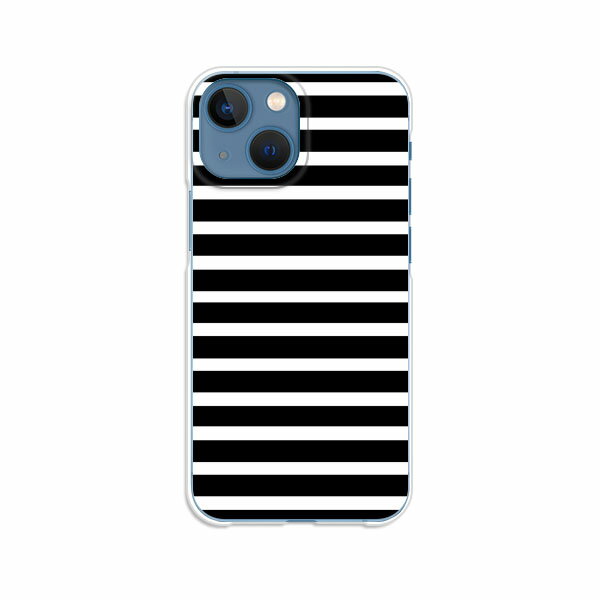 iPhone13 mini カバー/ケース シリコンケースよりもコシがありゴミがつきにくいTPUカバー 【ブラックボーダー TPUソフトケース】APPLE iphone13miniケース iPhone13miniカバー アイフォン13ミニケース 携帯ケース 携帯カバー