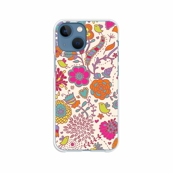 Rakuten - iPhone13 mini カバー/ケース シリコンケースよりもコシがありゴミがつきにくいTPUカバー 【花×小鳥 TPUソフトケース】APPLE iphone13miniケース iPhone13miniカバー アイフォン13ミニケース 携帯ケース 携帯カバー