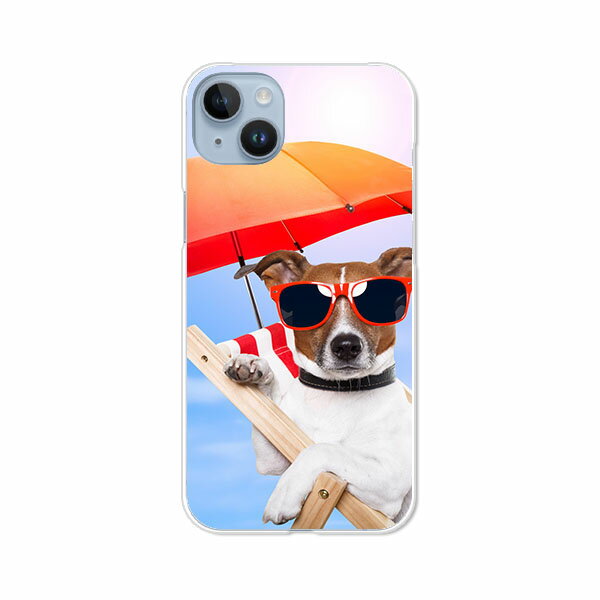 ・全国どこでも送料無料でお届けいたします。iPhone14 Plus (2022年発売) (APPLE・アップル) アイホン14プラス アイホン14プラス ドコモ エーユー ソフトバンク ラクテンモバイル 楽天モバイル シムフリー docomo au softbank RakutenMobile SIMフリー 商品名iPhone14Plusケース/カバー 【サマーわんこ クリアケース素材】 商品内容iPhone14Plusケース/カバー 【サマーわんこ クリアケース素材】が一つ入っています。スマートフォン（アイフォン）本体は含まれません。 特長硬いクリアケースをベースにポスター印刷と同等の解像度を採用したUV硬化印刷を行なっています。側面への印刷はありませんので、ケースの側面は透明となりスマホ本体の色が透けてみえるようになります。またスマホケースのカメラ・フラッシュの穴の隙間からもスマホ本体の色が見えるようになりますので、色の組み合わせにこだわられる方は、そちらもご考慮の上ご購入くださいませ。商品画像は、iPhone14 Plus のブルーに装着した際の合成イメージ画像となります。商品画像はdocomo/au/softbank/RakutenMobile/SIMフリー共通のiPhone14 Plus 用のポリカーボネイト製クリアハードケースを素材とした場合のイメージ画像となります。※画像は、デザイン画像を切り抜いて加工したものですので、印刷後の色合いは若干異なります。マットタイプの印刷となります。当商品は印刷のため、キラキラ感や立体感はありません。ケース素材によって色合いなどが異なる場合がございます。あらかじめご了承くださいませ。上下の側面は覆われておりません。ケース形状は予告なく変更となる場合がございます。ケースの形状にこだわりのある方（ストラップホールの有無、その他）は、ご購入前にお問い合わせいただくか、注文フォーム内の備考欄に「〇〇ではない場合キャンセル希望」などとご記入ください。ケースの形状が理由による交換・返品はお受け出来かねます。あらかじめご了承くださいませ。ケース装着のまま卓上ホルダーはご利用いただけません。ご利用いただけた場合もお客様の責任においてのご使用をお願い致します。Lightning USBケーブルを使用しての充電には対応いたします。UV硬化印刷で耐久性にも配慮したケースです。シールなどと違い剥がれることはありません。 ☆取付はワンタッチで簡単！もちろんケースを装着したままで通話・タッチパネル操作・スイッチ操作等も操作性を損なわずお使い頂けます。iPhone14 Plus スマートフォン(アイフォーン)を保護する堅牢なハードプラケース♪※カメラ穴の上部のケース部分は細くなっております。ケース着脱の際は、カメラ穴近くの角以外から取り外すようにして下さい。カメラ穴付近の角から剥がすようにケースを外すとケースが割れる恐れがありますのでおヤメ下さい。epsb086【zoo 動物 生き物 アニマル柄 犬 いぬ わんこ 日傘 日光浴 夏 ビーチ Dog くつろぐ サングラス ジャック・ラッセル・テリア 顔 正面 おもしろい 面白い ユニーク おしゃれ スマホケース スマホカバー スマートフォンケース スマートフォンカバー スマホジャケット 携帯ケース 携帯カバー】iPhone14 Plus の その他 対応商品はこちらその他 iPhone14PlusケースはこちらをクリックiPhone14 Plus の その他 対応商品はこちら取付はワンタッチで簡単！もちろんケースを装着したままで通話・タッチパネル操作・スイッチ操作等も操作性を損なわずお使い頂けます。iPhone14 Plus(2022年発売) を保護するデザインスマートフォンケース。商品画像はdocomo/au/softbank/RakutenMobile/SIMフリー共通のiPhone14 Plus 用のポリカーボネイト製クリアハードケースを素材とした場合のイメージ画像となります。※画像は、デザイン画像を切り抜いて加工したものですので、印刷後の色合いは若干異なります。マットタイプの印刷となります。当商品は印刷のため、キラキラ感や立体感はありません。ケース素材によって色合いなどが異なる場合がございます。あらかじめご了承くださいませ。側面への印刷はありませんので、ケースの側面は透明となりスマホ本体の色が透けてみえるようになります。またスマホケースのカメラ・フラッシュの穴の隙間からもスマホ本体の色が見えるようになりますので、色の組み合わせにこだわられる方は、そちらもご考慮の上ご購入くださいませ。商品画像は、iPhone14 Plus のブルーに装着した際の合成イメージ画像となります。上下の側面は覆われておりません。ケース形状は予告なく変更となる場合がございます。ケースの形状にこだわりのある方（ストラップホールの有無、その他）は、ご購入前にお問い合わせいただくか、注文フォーム内の備考欄に「〇〇ではない場合キャンセル希望」などとご記入ください。ケースの形状が理由による交換・返品はお受け出来かねます。あらかじめご了承くださいませ。ケース装着のまま卓上ホルダーはご利用いただけません。ご利用いただけた場合もお客様の責任においてのご使用をお願い致します。Lightning USBケーブルを使用しての充電には対応いたします。※カメラ穴の上部のケース部分は細くなっております。ケース着脱の際は、カメラ穴近くの角以外から取り外すようにして下さい。カメラ穴付近の角から剥がすようにケースを外すとケースが割れる恐れがありますのでおヤメ下さい。iPhone14 Plusにケースを装着してオシャレに♪ほかにもこちらに300種以上♪→クリック●対応機種・iPhone14 Plus(docomo/ドコモ)・iPhone14 Plus(au/エーユー)・iPhone14 Plus(SoftBank/ソフトバンク)・iPhone14 Plus(RakutenMobile/楽天モバイル)・iPhone14 Plus(シムフリー/SIMフリー)上記の機種共通のアイフォンケースとなります。※iPhone14シリーズは、種類が複数あるため機種名間違いにご注意ください。異なる機種の場合、アイフォンのサイズが違うためお使いいただけません。上記以外のアイフォンケースをご希望の方は別ページにてご購入いただけます。【重要】ご注文いただいてからお作りしているため、機種のお間違えのないようお願いいたします。アイフォンの種類がわからない場合は、アイフォン本体の「設定」→「一般」→「情報」→「機種名」をご確認くださいませ。epsb086【zoo 動物 生き物 アニマル柄 犬 いぬ わんこ 日傘 日光浴 夏 ビーチ Dog くつろぐ サングラス ジャック・ラッセル・テリア 顔 正面 おもしろい 面白い ユニーク おしゃれ スマホケース スマホカバー スマートフォンケース スマートフォンカバー スマホジャケット 携帯ケース 携帯カバー】