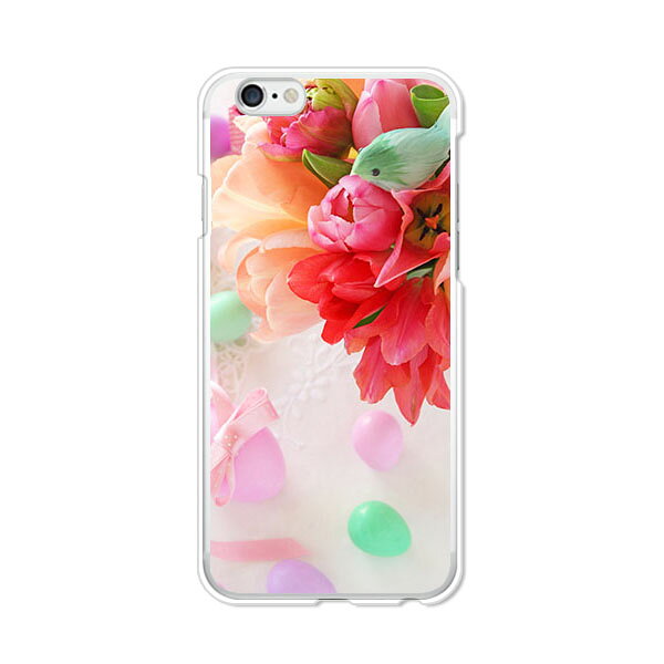 送料無料 iPhone6 アイフォン カバー/ケース　シリコンよりもTPUカバー☆ 【フラワーアレンジメント3 TPUソフトケース】iPhone6 保護 ジャケット共通 Apple au softbank docomo