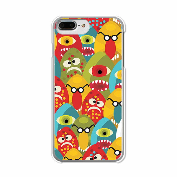 Rakuten - iPhone7 Plus/iPhone8 Plus共通 ケース APPLE ケース/カバー 【EggMONSTER クリアケース素材】 iphone7plus iPhone8plus ジャケット docomo/au/softbank共通