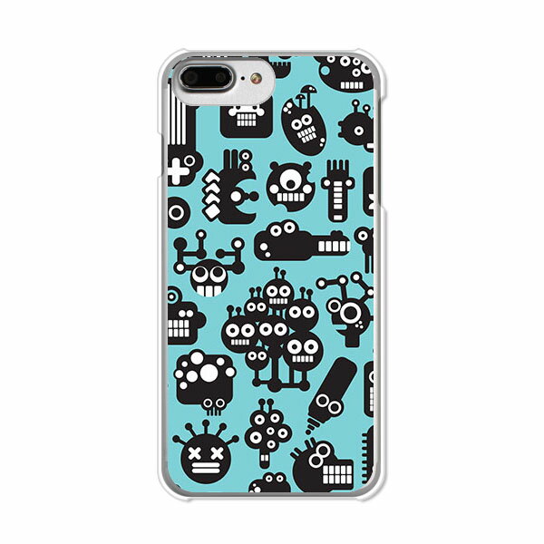 Rakuten - iPhone7 Plus , iPhone8 Plus ケース APPLE カバー/ケース　シリコンよりもTPUカバー☆ 【ウチュウジンライシュウ TPUソフトケース】iphone7plus 保護 ジャケット docomo/au/softbank共通