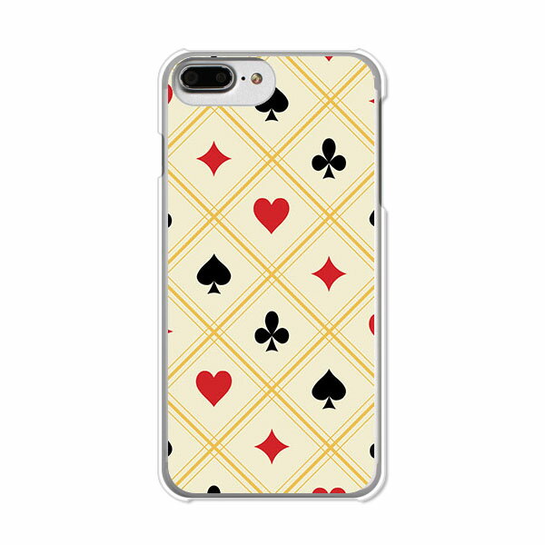 Rakuten - iPhone7 Plus , iPhone8 Plus ケース APPLE カバー/ケース　シリコンよりもTPUカバー☆ 【トランプ TPUソフトケース】iphone7plus 保護 ジャケット docomo/au/softbank共通