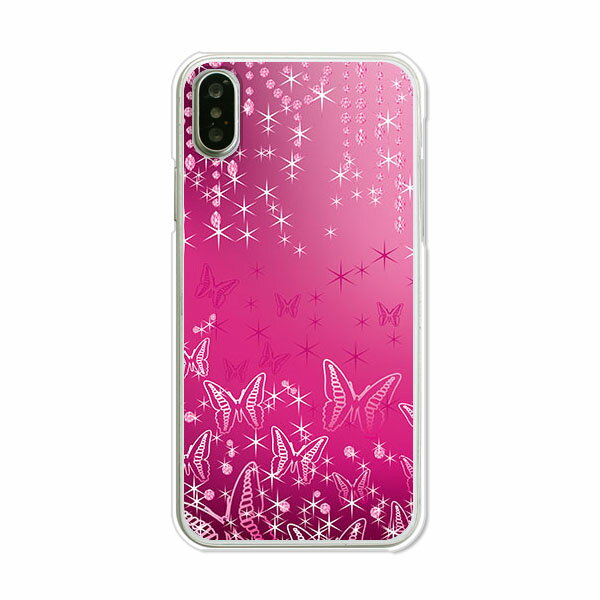 樂天商城 - iPhone XS ケース/カバー 【ButterflyDiamond クリアケース素材】iphonexs カバー iPhone10s docomo ドコモ au softbank ipxs