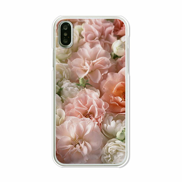 iPhone XS カバー/ケース シリコンケースよりもコシがありゴミがつきにくいTPUカバー 【BEAUTYフラワー TPUソフトケース】iphonexs カバー iPhone10s 保護 docomo/au/softbank ipxs