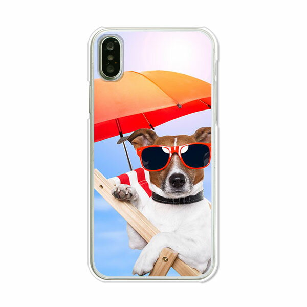 乐天商城 - iPhone XS ケース/カバー 【サマーわんこ クリアケース素材】iphonexs カバー iPhone10s docomo ドコモ au softbank ipxs