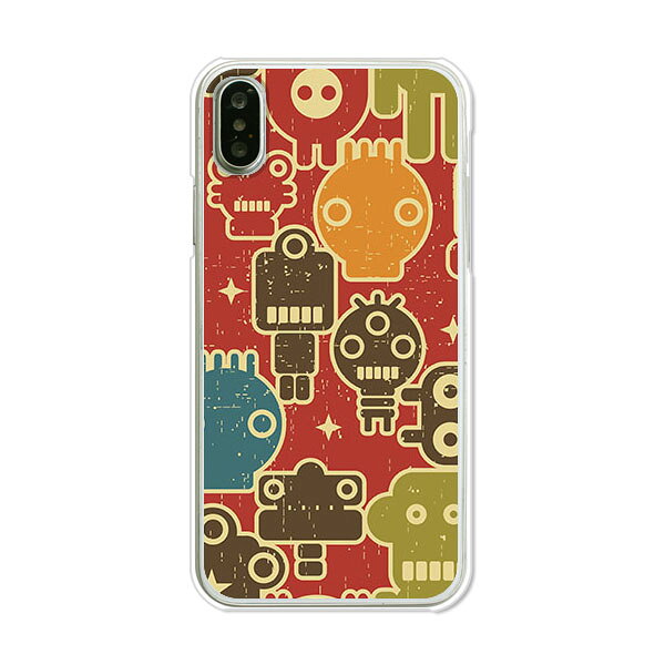 Mobile Phone Cases - iPhone XS ケース/カバー 【ワレワレハカセイジンダ クリアケース素材】iphonexs カバー iPhone10s docomo ドコモ au softbank ipxs