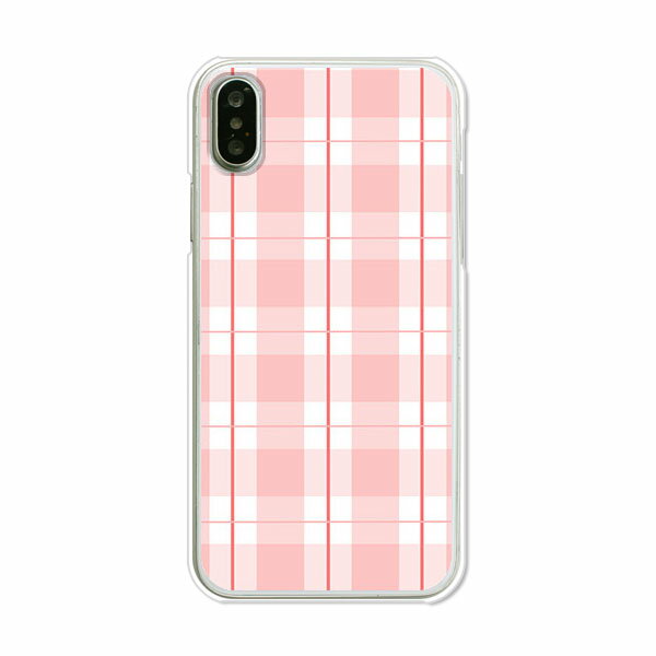 Rakuten - iPhoneX iPhone X iPhone10 カバー/ケース シリコンケースよりもコシがありゴミがつきにくいTPUカバー 【ピンキーチェック TPUソフトケース】iphonex 保護 docomo au softbank アイフォンX ケース