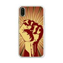 iPhoneX iPhone10 ケース/カバー 【Revolution in my name クリアケース素材】iPhoneX iPhone10 カバー アイフォン10 スマホケース 携帯ケース docomo au softbank