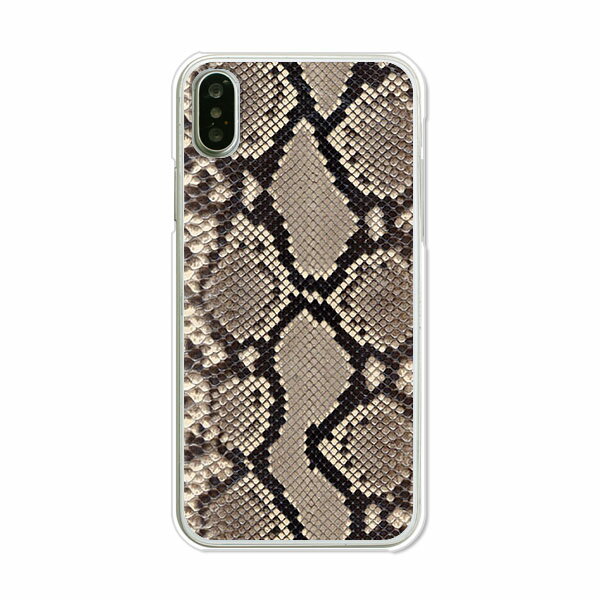 iPhoneX iPhone10 ケース/カバー 【Snake クリアケース素材】iPhoneX iPhone10 カバー アイフォン10 スマホケース 携帯ケース docomo au softbank