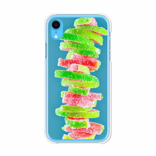 iPhoneXR iPhone XR iPhone10R ケース/カバー 【積み上がるお菓子 クリアケース素材】iPhoneXR iPhone XR iPhone10R カバー アイフォンXR docomo au softbank