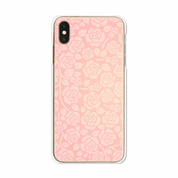 樂天商城 - iPhone XS Max ケース/カバー 【薔薇ドット クリアケース素材】iphonexsmax カバー iPhone10sMax docomo ドコモ au softbank