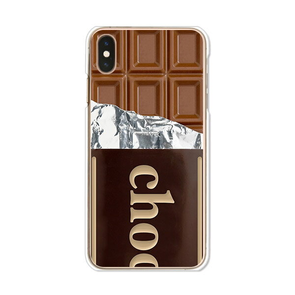 iPhone XS Max ケース/カバー 【板チョコ クリアケース素材】iphonexsmax カバー iPhone10sMax docomo ..