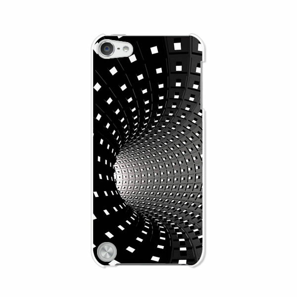 送料無料 第5世代 iPod touch Apple アイポッド ケース/カバー【ブラックホール 無地白ハードケース】