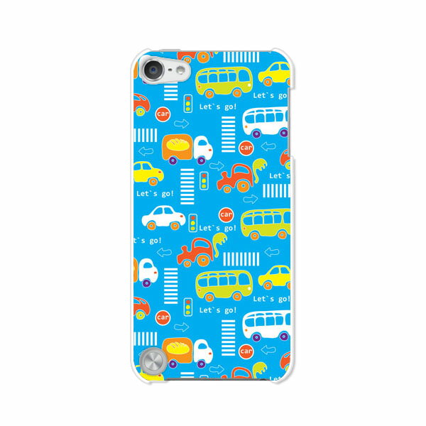 送料無料 第5世代 iPod touch アイポッド ケース/カバー Apple iPod touch5専用【Lets Goミニカー クリ..