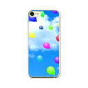 iPod touch 第7世代/第6世代 共通 ケース/カバー 【風船 クリアケース素材】アイポッドタッチ ipodtouch6 ジャケット iPodtouch7