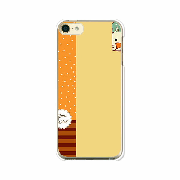 iPod touch 第7世代/第6世代 共通 ケース/カバー 【What？ クリアケース素材】アイポッドタッチ ipodtouch6 ジャケット iPodtouch7