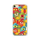iPod touch 第7世代/第6世代 共通 ケース/カバー 【EggMONSTER クリアケース素材】アイポッドタッチ ipodtouch6 ジャケット iPodtouch7
