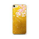 iPod touch 第7世代/第6世代 共通 ケース/カバー 【新春桜:雅 クリアケース素材】アイポッドタッチ ipodtouch6 ジャケット iPodtouch7