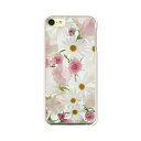 iPod touch 第7世代/第6世代 共通 ケース/カバー 【フラワーアレンジメント2 クリアケース素材】アイポッドタッチ ipodtouch6 ジャケット iPodtouch7