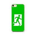 iPod touch 第7世代/第6世代 共通 ケース/カバー 【非常口 クリアケース素材】アイポッドタッチ ipodtouch6 ジャケット iPodtouch7