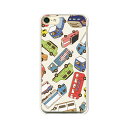 iPod touch 第7世代/第6世代 共通 ケース/カバー 【ミニカーズ クリアケース素材】アイポッドタッチ ipodtouch6 ジャケット iPodtouch7