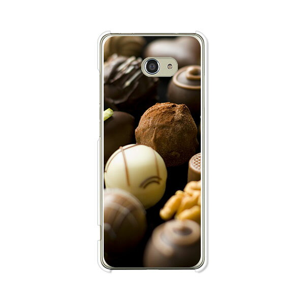 乐天商城 - かんたんスマホ2+ A201KC/かんたんスマホ2 A001KC/BASIO4 KYV47 共通ケース/カバー 【チョコレートアソート クリアケース素材】ベイシオ4ケース KYV47カバー 簡単スマホ2 携帯ケース カンタンスマホ2プラス 携帯カバー