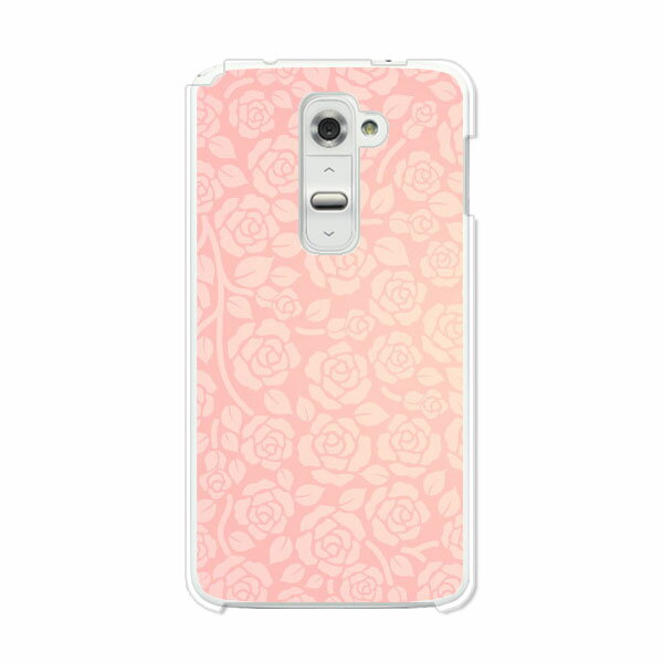 樂天商城 - 送料無料 G2 L-01F LG ドコモ スマートフォン ケース/カバー 【薔薇ドット クリアケース素材】エルジー L01F ジャケット LG電子 G2 L-01F