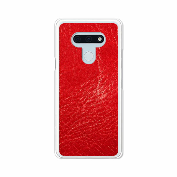 LG style3 L-41A ケース/カバー 【レッドスキン クリアケース素材】l41a スマホケース LGスタイル3L41A ドコモ lgstyle3l41aケース 携帯カバー 携帯ケース