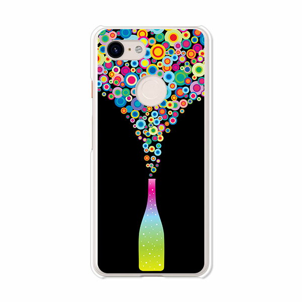 Google Pixel3a / Google Pixel3 ケース/カバー グーグルピクセル3a【スパークリング クリアケース素材】GooglePixel3a カバー ピクセル3 スマホケース 携帯カバー docomo softbank