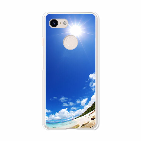 樂天商城 - Google Pixel3a / Google Pixel3 ケース/カバー グーグルピクセル3a【ようこそ夏 クリアケース素材】GooglePixel3a カバー ピクセル3 スマホケース 携帯カバー docomo softbank