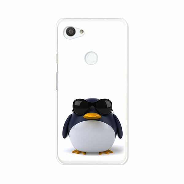 Google Pixel3a XL / Google Pixel3 XL ケース/カバー 【サングラスとペンギン クリアケース素材】googlepixel3axl カバー グーグルピクセル3axl pixel3xl