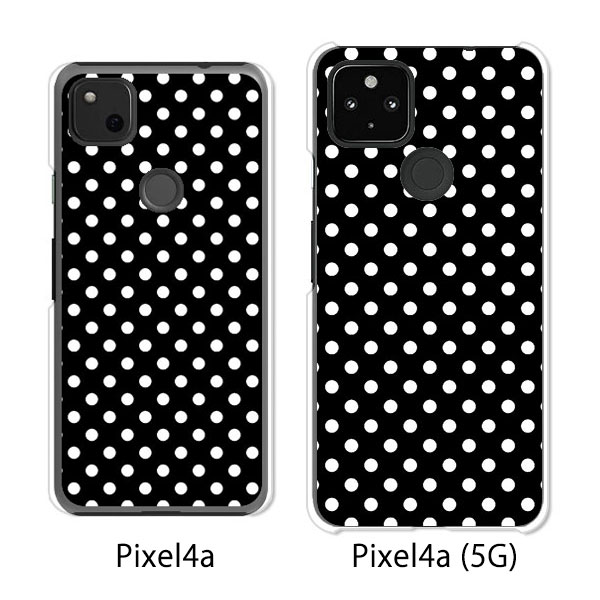 Rakuten - Google Pixel 4a / Google Pixel4a(5G) ケース/カバー 【WhiteドットS クリアケース素材】pixel4a pixel4a(5G) スマホケース ピクセル4A ソフトバンク pixcel4a pixel4aケース 携帯カバー 携帯ケース