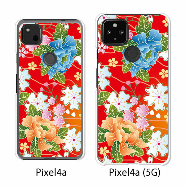 樂天商城 - Google Pixel 4a / Google Pixel4a(5G) ケース/カバー 【和柄F クリアケース素材】pixel4a pixel4a(5G) スマホケース ピクセル4A ソフトバンク pixcel4a pixel4aケース 携帯カバー 携帯ケース