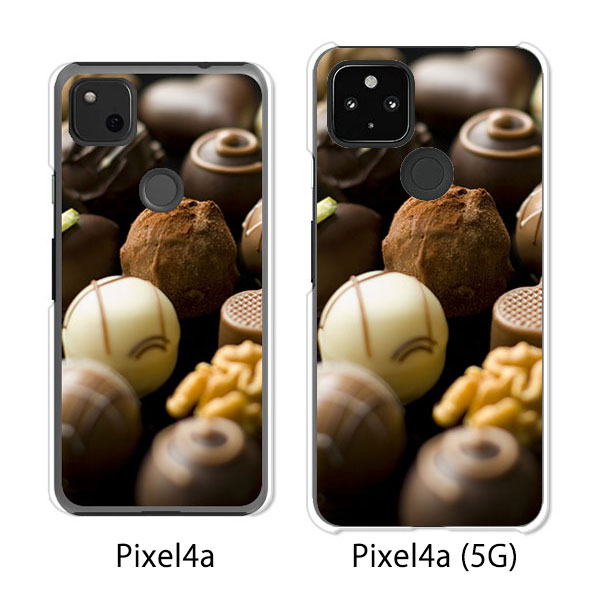 樂天商城 - Google Pixel 4a / Google Pixel4a(5G) ケース/カバー 【チョコレートアソート クリアケース素材】pixel4a pixel4a(5G) スマホケース ピクセル4A ソフトバンク pixcel4a pixel4aケース 携帯カバー 携帯ケース