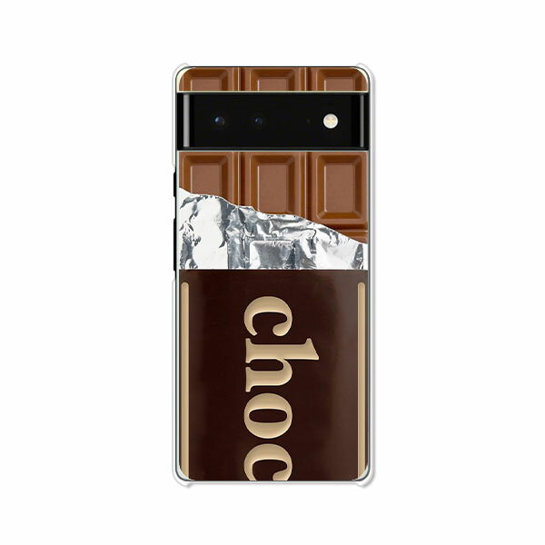 Google Pixel6 ケース/カバー 【板チョコ クリアケース素材】グーグルピクセル6ケース スマホケース 携..