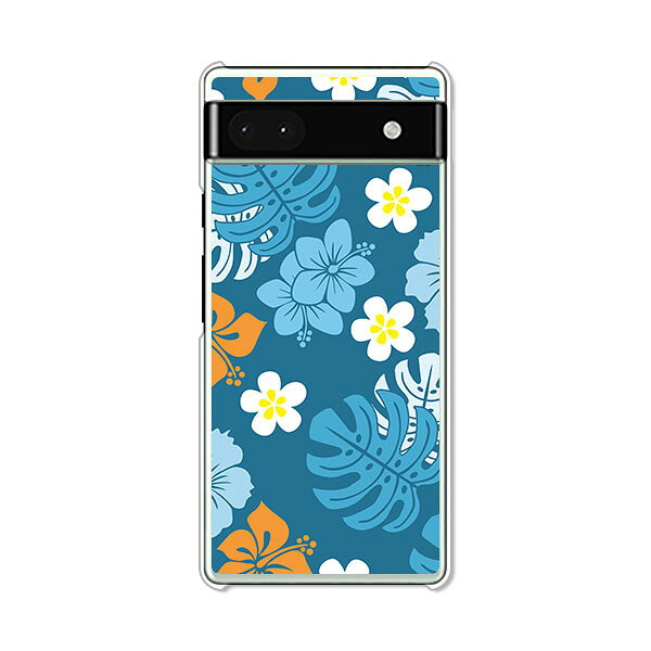 樂天商城 - Google Pixel6a カバー/ケース シリコンケースよりもコシがありゴミがつきにくいTPUカバー 【ブルーイッシュハイビスカス TPUソフトケース】グーグルピクセル6a Google Pixel 6a スマホケース 携帯ケース 携帯カバー
