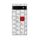 Google Pixel6a ケース/カバー 【L:LOVE KEY クリアケース素材】グーグルピクセル6a Google Pixel 6a スマホケース 携帯ケース 携帯カバー