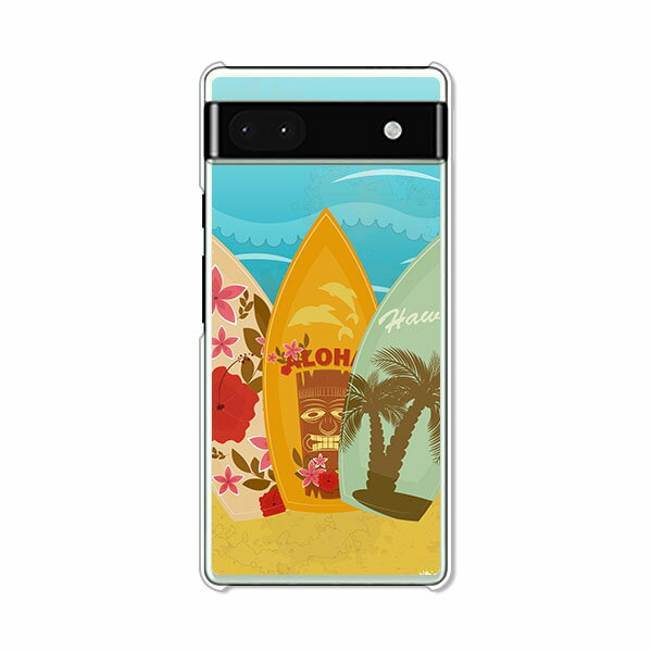 Rakuten - Google Pixel6a ケース/カバー 【サーフボード2 クリアケース素材】グーグルピクセル6a Google Pixel 6a スマホケース 携帯ケース 携帯カバー