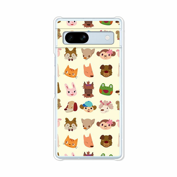 Google Pixel7a カバー/ケース シリコンケースよりもコシがありゴミがつきにくいTPUカバー 【Animals? TPUソフトケース】グーグルピクセル7a Google Pixel 7a スマホケース 携帯ケース 携帯カバー
