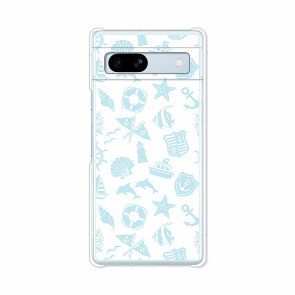 乐天商城 - Google Pixel7a ケース/カバー 【マリン柄 クリアケース素材】グーグルピクセル7a Google Pixel 7a スマホケース 携帯ケース 携帯カバー