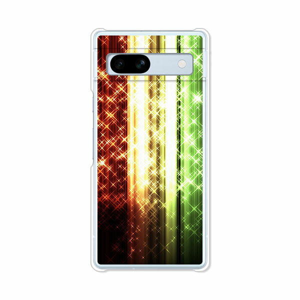 Rakuten - Google Pixel7a ケース/カバー 【オーロラストライプ クリアケース素材】グーグルピクセル7a Google Pixel 7a スマホケース 携帯ケース 携帯カバー