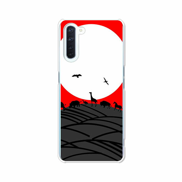 Rakuten - OPPO Reno3 A ケース/カバー 【イノシカチョウ クリアケース素材】OPPOreno3aハードケース オッポリノ3Aカバー スマホケース オッポレノ3A 携帯ケース 携帯カバー シムフリー