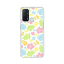 OPPO Reno5 A ケース/カバー 【ハワイアンフラッシュ クリアケース素材】opporeno5aケース オッポリノ5Aカバー Y!mobile スマホケース オッポレノ5A OPPO Reno 5A 携帯ケース(2)