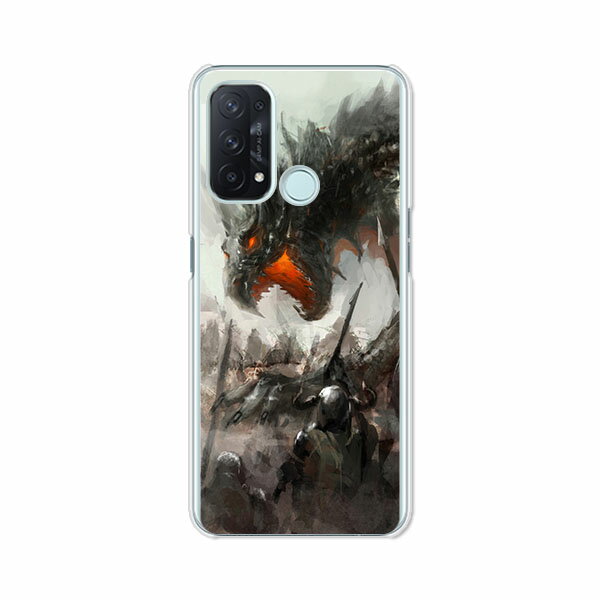 Rakuten - OPPO Reno5 A ケース/カバー 【DRAGONHUNTER クリアケース素材】opporeno5aケース オッポリノ5Aカバー Y!mobile スマホケース オッポレノ5A OPPO Reno 5A 携帯ケース