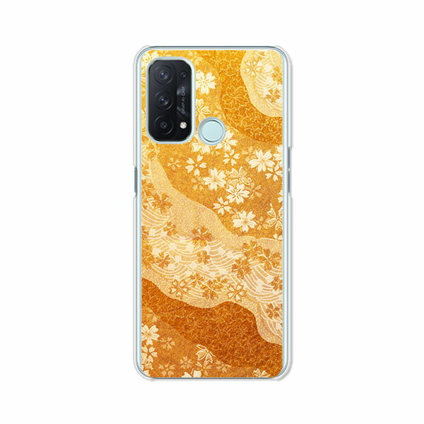 OPPO Reno5 A ケース/カバー 【桜単衣 クリアケース素材】opporeno5aケース オッポリノ5Aカバー Y!mobile スマホケース オッポレノ5A OPPO Reno 5A 携帯ケース