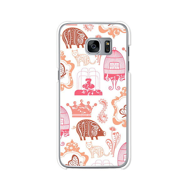 乐天商城 - Galaxy S7 edge SC-02H/SCV33 ケース/カバー 【キングダム クリアケース素材】ギャラクシー S7 エッジ SC02H ジャケット GALAXY S7 edge