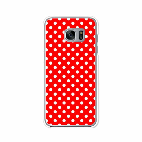 Rakuten - Galaxy S7 edge SC-02H/SCV33 ケース/カバー 【R:WドットS クリアケース素材】ギャラクシー S7 エッジ SC02H ジャケット GALAXY S7 edge