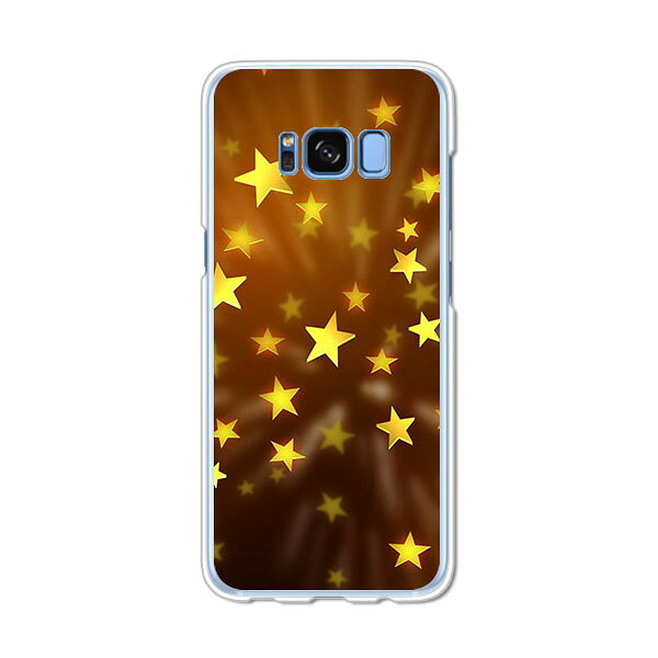 樂天商城 - Galaxy S8 SC-02J / Galaxy S8 SCV36 共通 ケース/カバー 【スパークリングスター クリアケース素材】ギャラクシー SC02J ジャケット galaxy s8 ケース